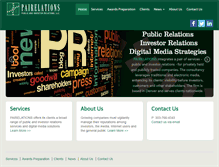 Tablet Screenshot of pairelations.com